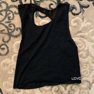 LCVC Crisscross Mesh back tank